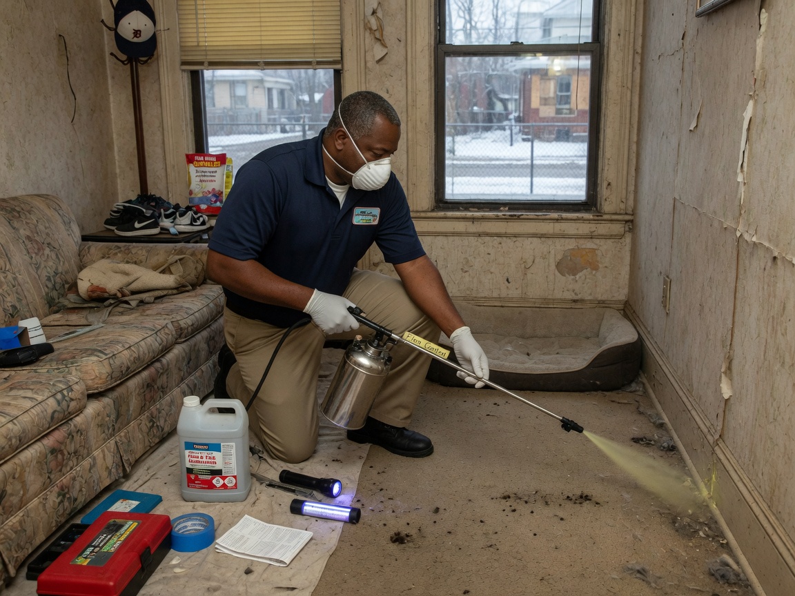 Flea Control in Detroit, MI